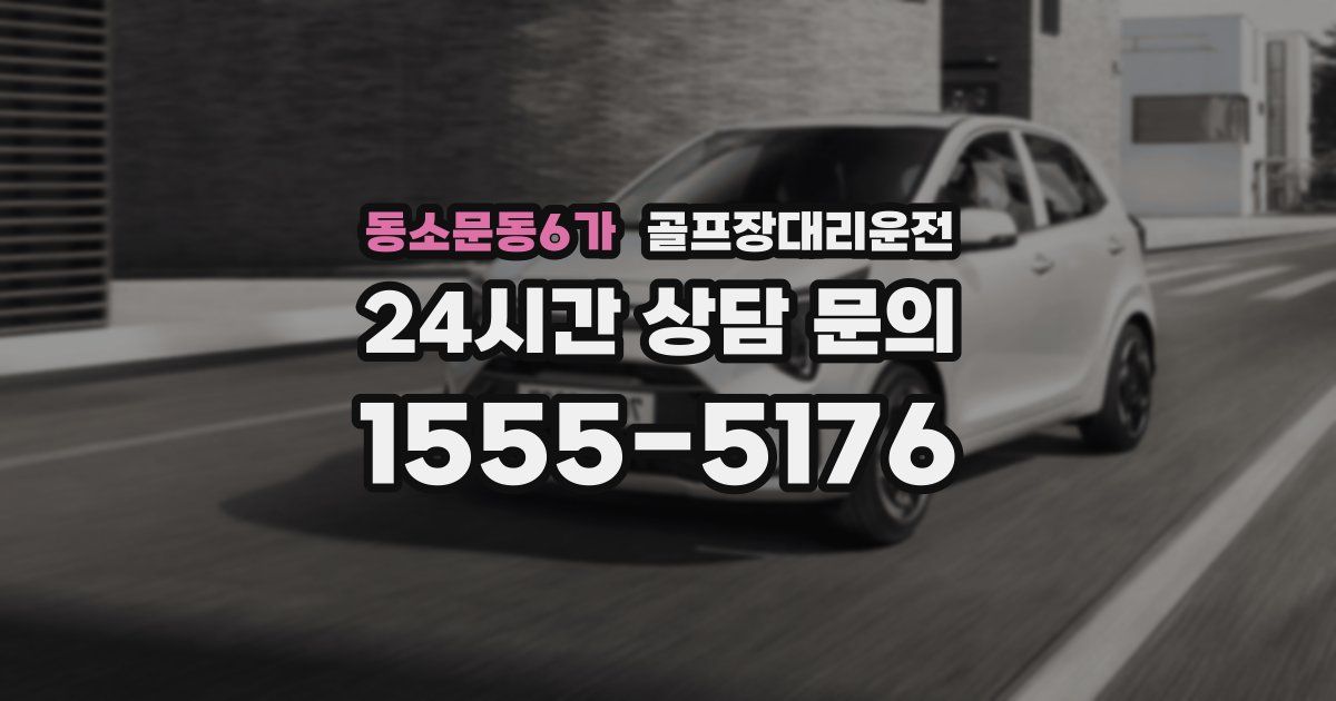 골프장대리운전 서비스