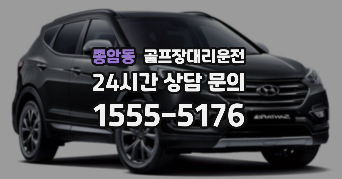 골프장대리운전 서비스