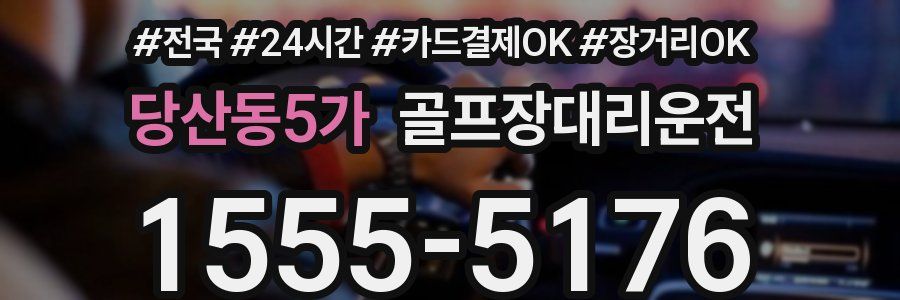 당산동5가 골프장대리운전