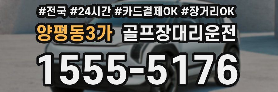 양평동3가 골프장대리운전