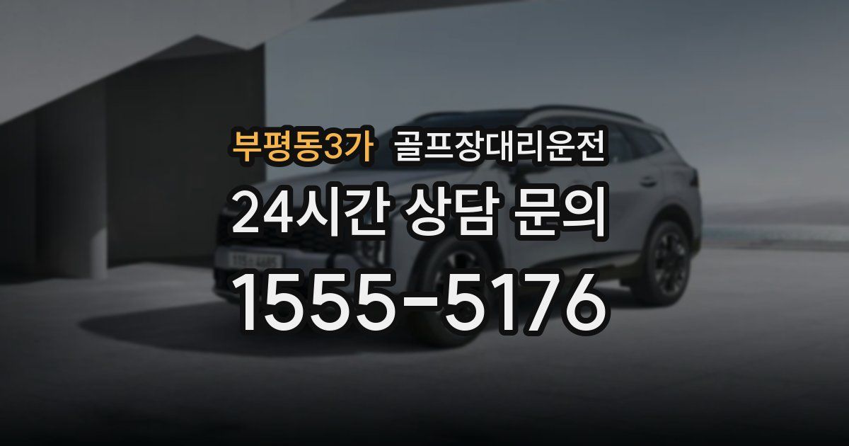 골프장대리운전 서비스