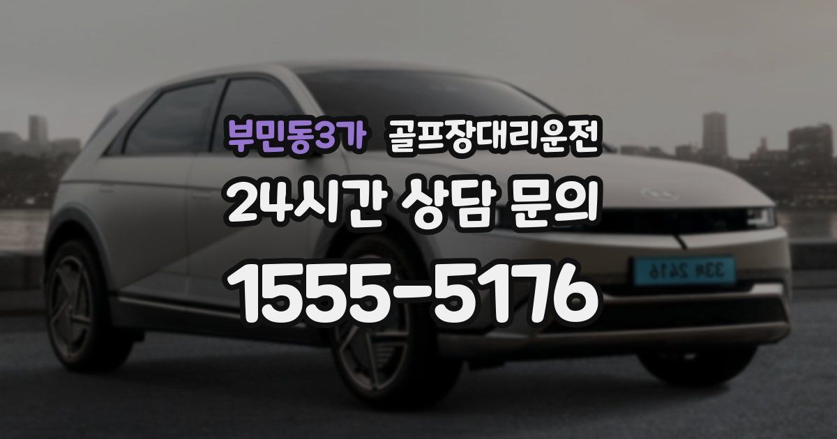 골프장대리운전 서비스