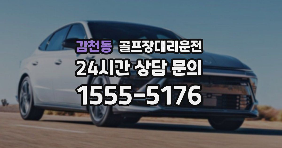 골프장대리운전 서비스