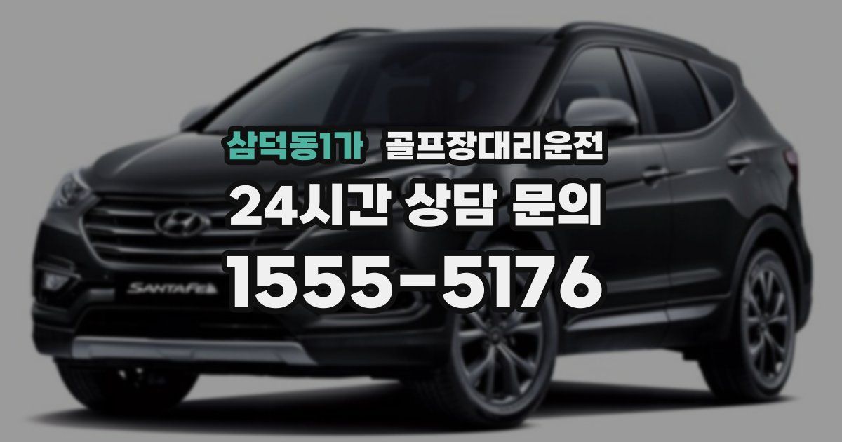 골프장대리운전 서비스