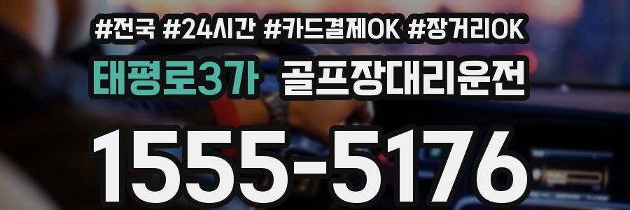 태평로3가 골프장대리운전