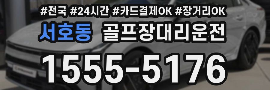 서호동 골프장대리운전