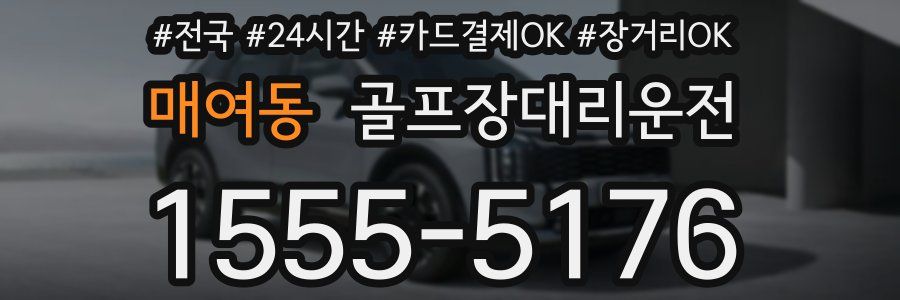 매여동 골프장대리운전