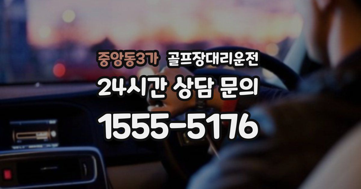 골프장대리운전 서비스