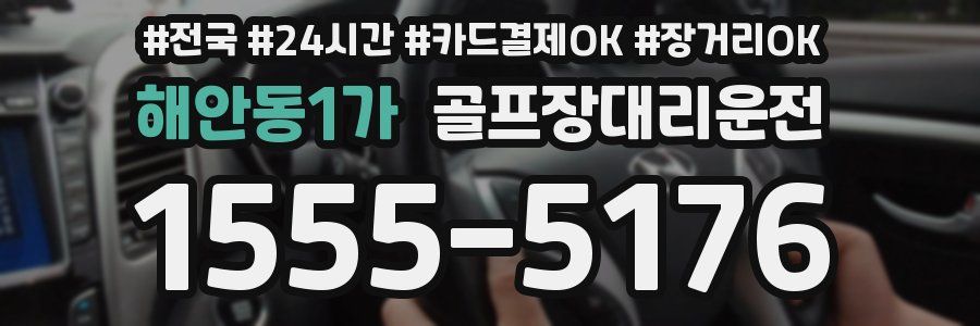 해안동1가 골프장대리운전