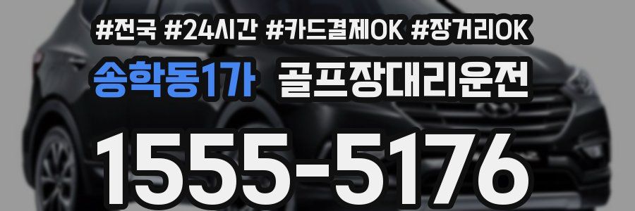 송학동1가 골프장대리운전