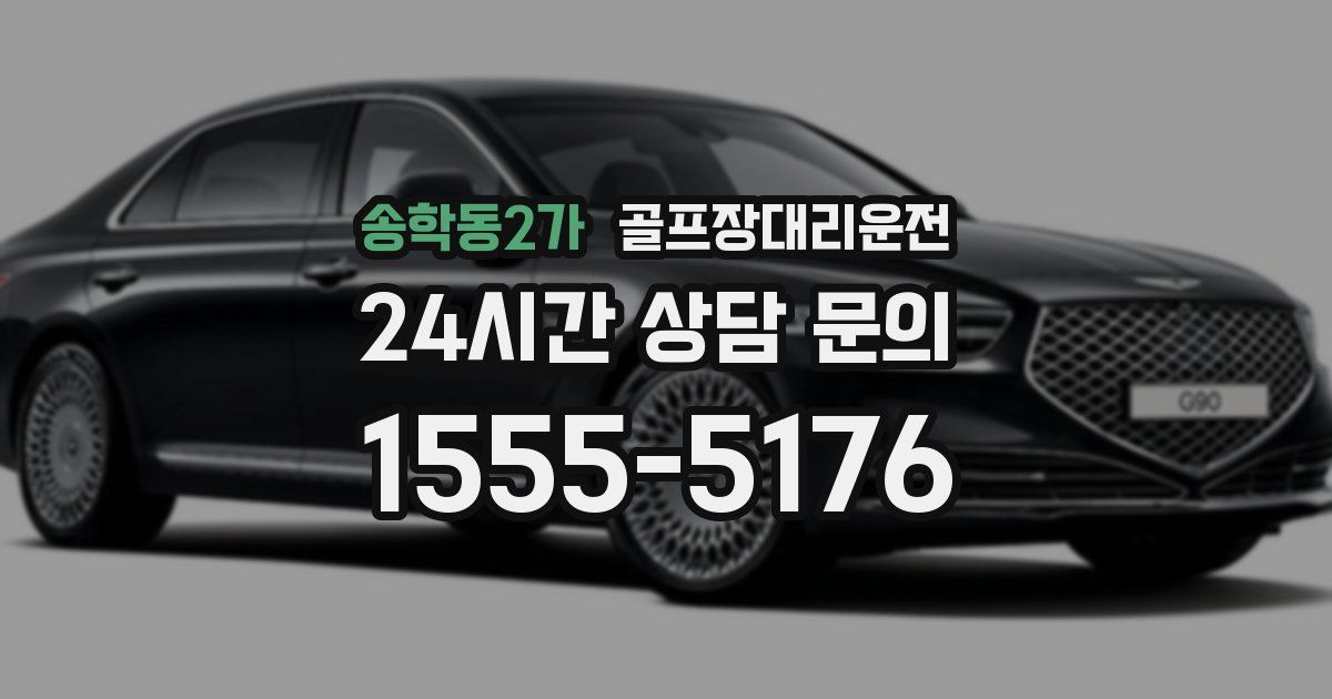 골프장대리운전 서비스