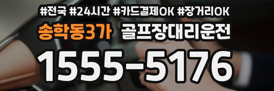 송학동3가 골프장대리운전