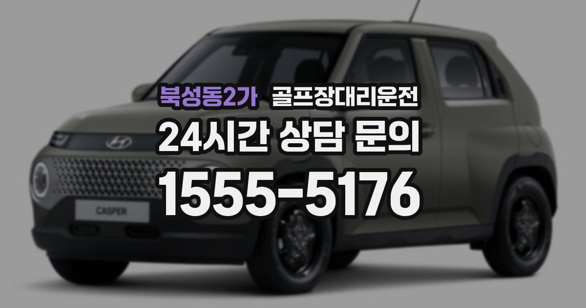 골프장대리운전 서비스