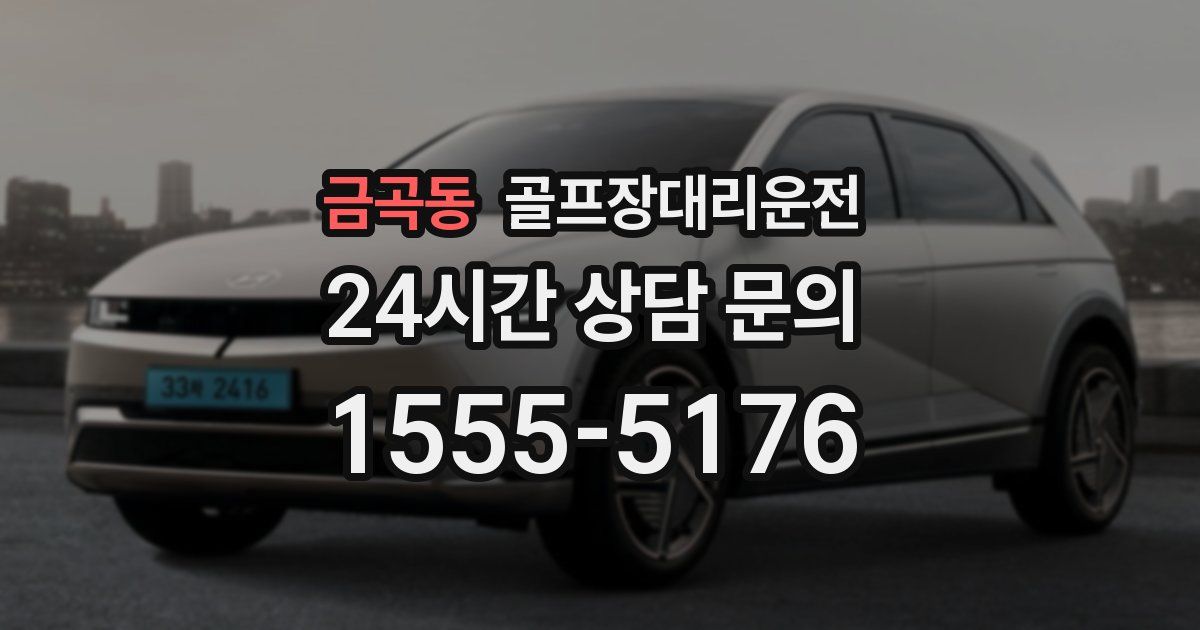 골프장대리운전 서비스