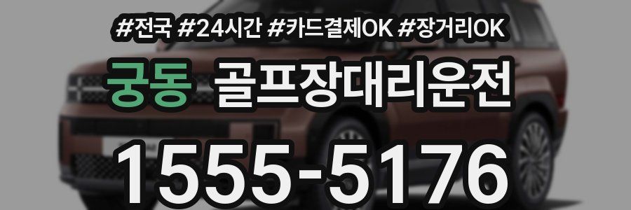 궁동 골프장대리운전