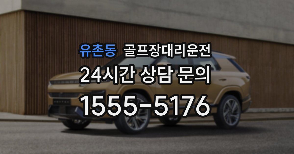 골프장대리운전 서비스