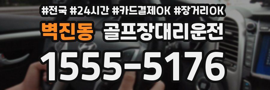 벽진동 골프장대리운전