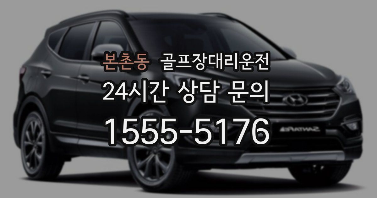 골프장대리운전 서비스