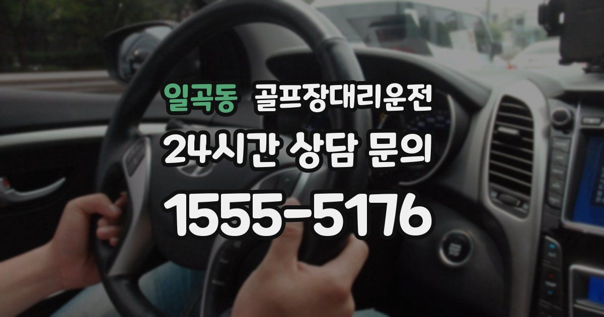 골프장대리운전 서비스