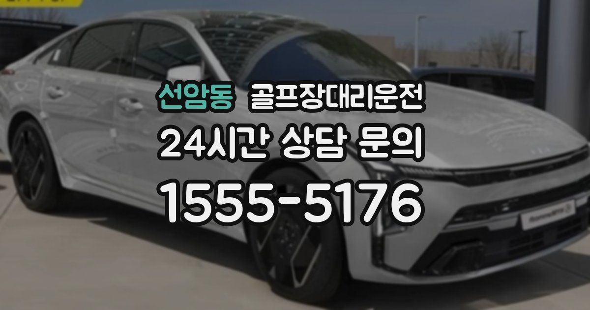 골프장대리운전 서비스