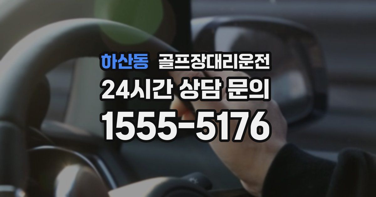 골프장대리운전 서비스