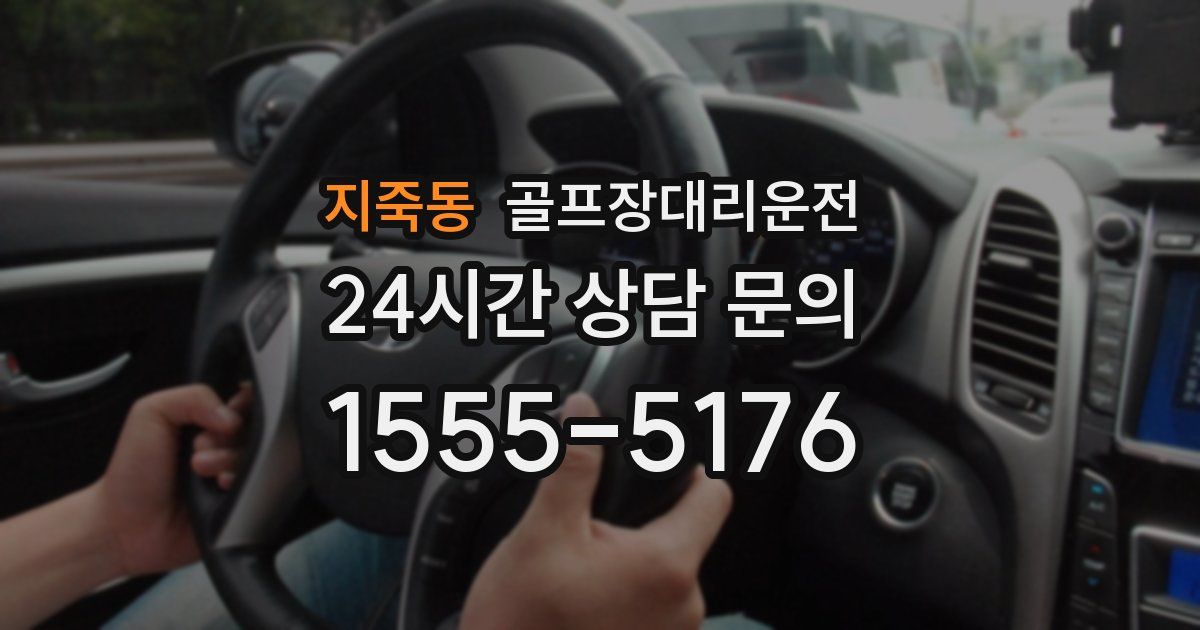 골프장대리운전 서비스