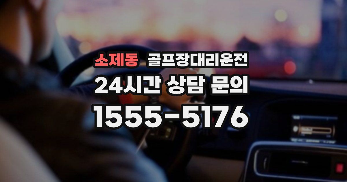 골프장대리운전 서비스
