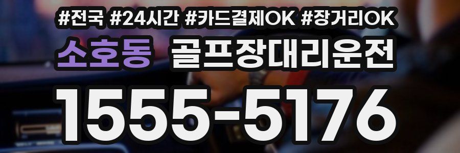 소호동 골프장대리운전