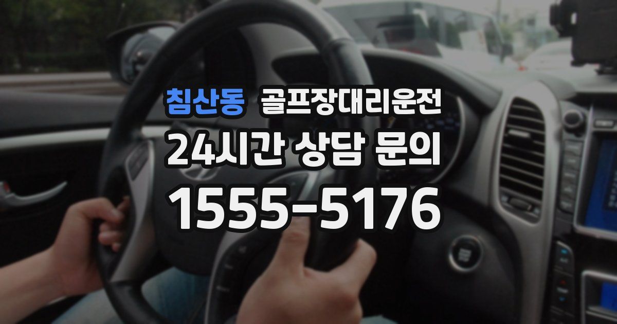 골프장대리운전 서비스