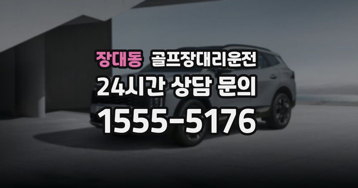 골프장대리운전 서비스