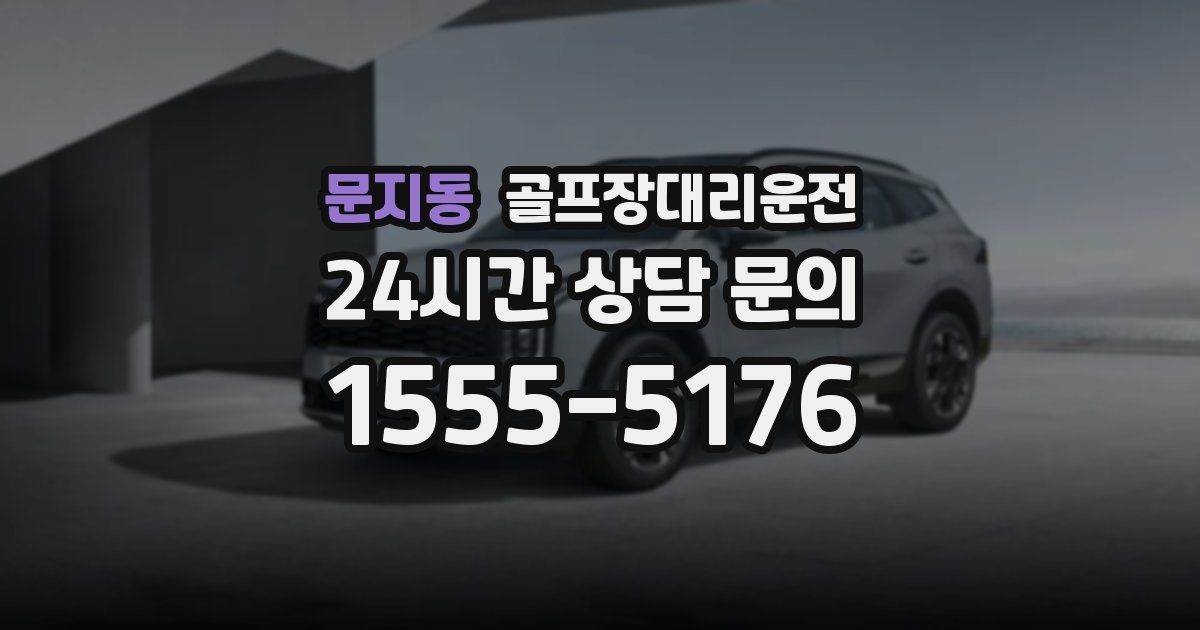 골프장대리운전 서비스