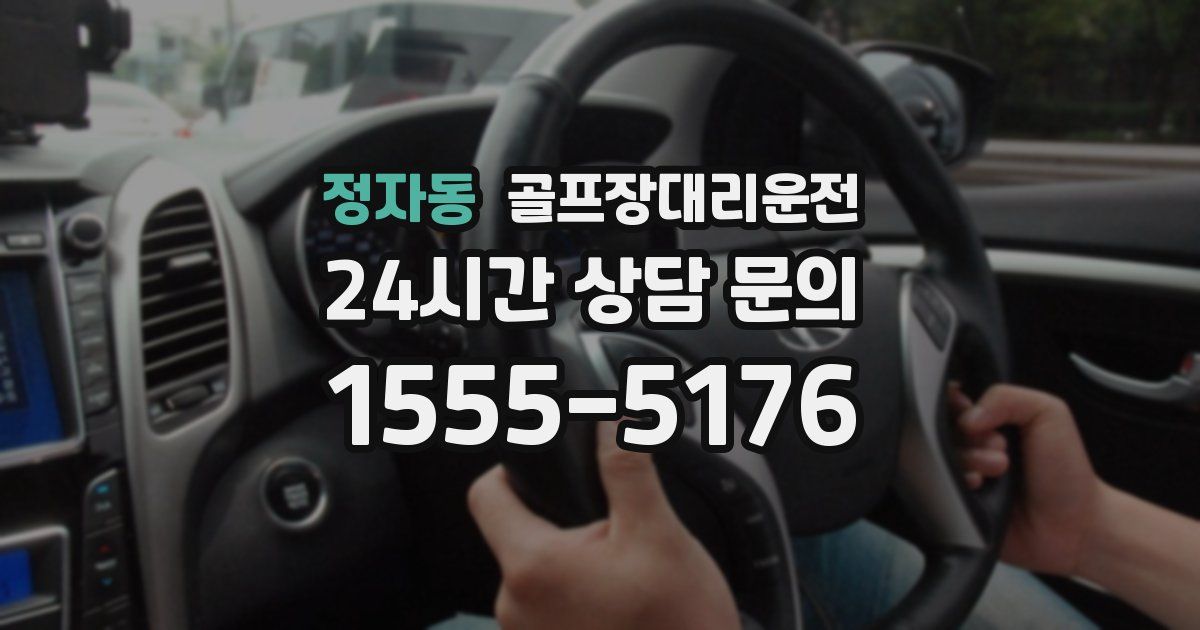골프장대리운전 서비스