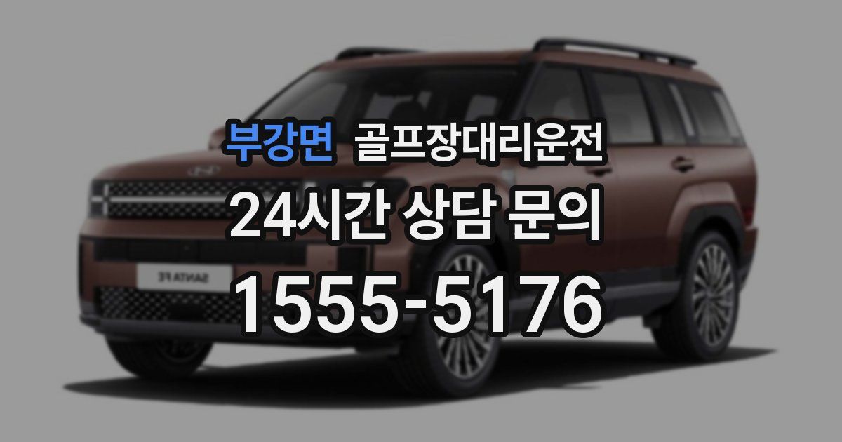 골프장대리운전 서비스