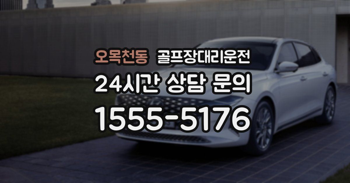 골프장대리운전 서비스