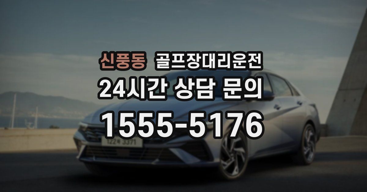 골프장대리운전 서비스