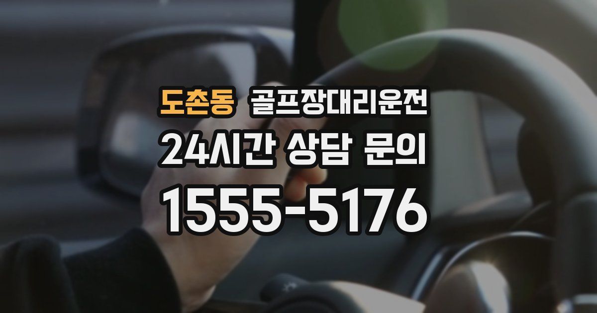 골프장대리운전 서비스