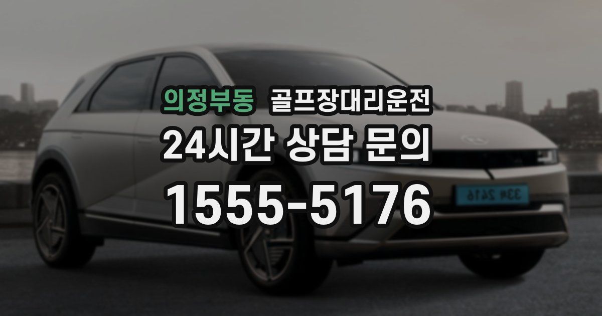 골프장대리운전 서비스