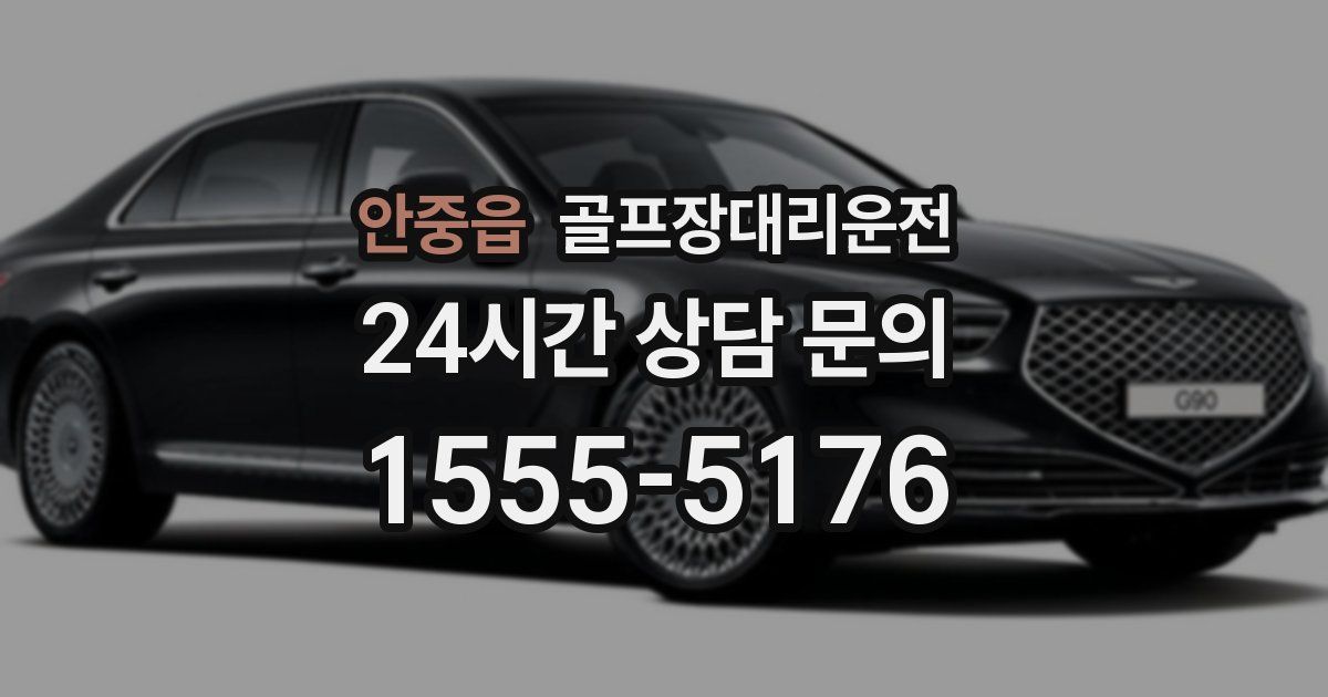 골프장대리운전 서비스