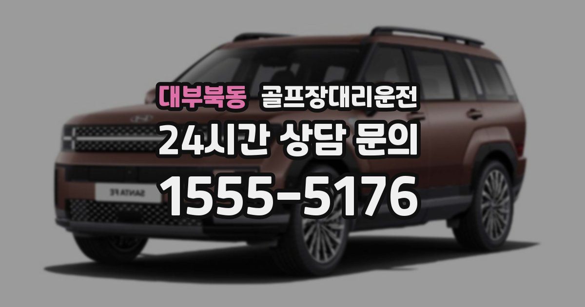 골프장대리운전 서비스