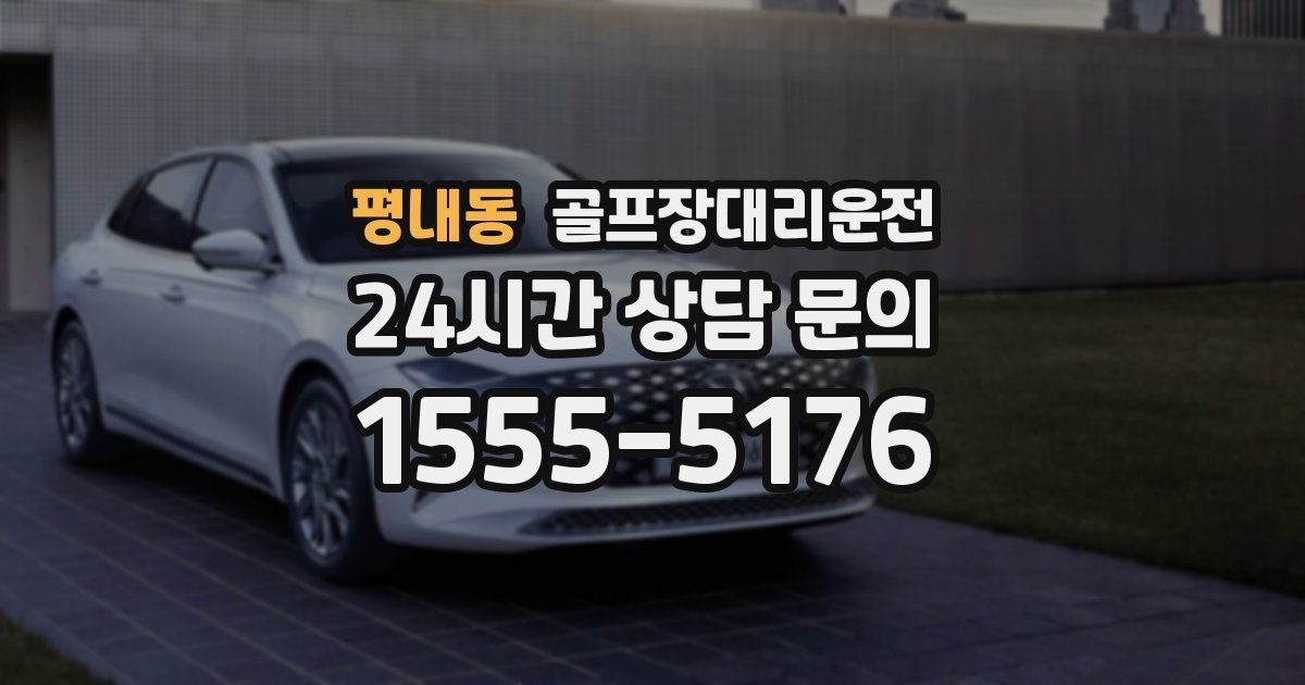 골프장대리운전 서비스