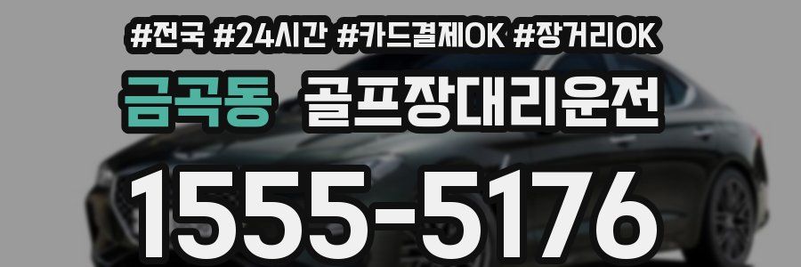 금곡동 골프장대리운전