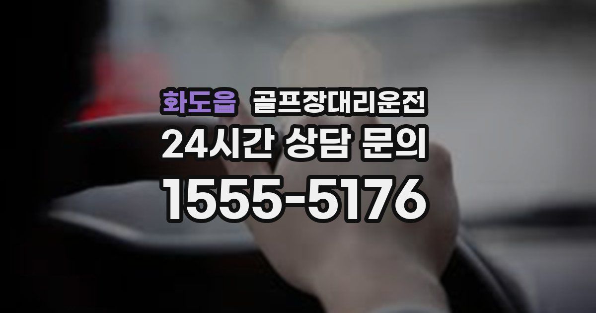 골프장대리운전 서비스