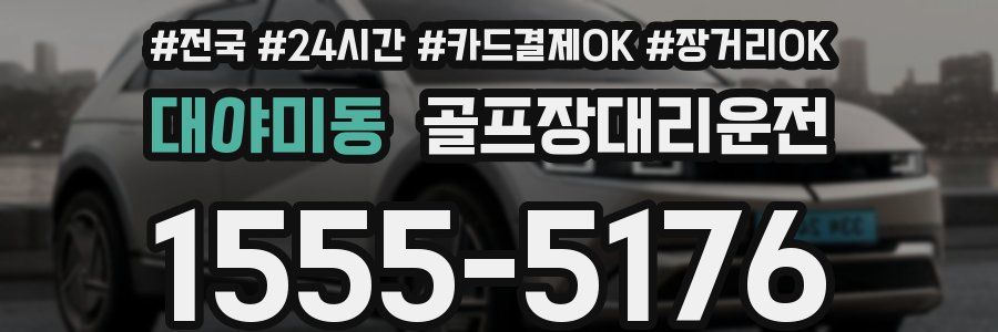 대야미동 골프장대리운전