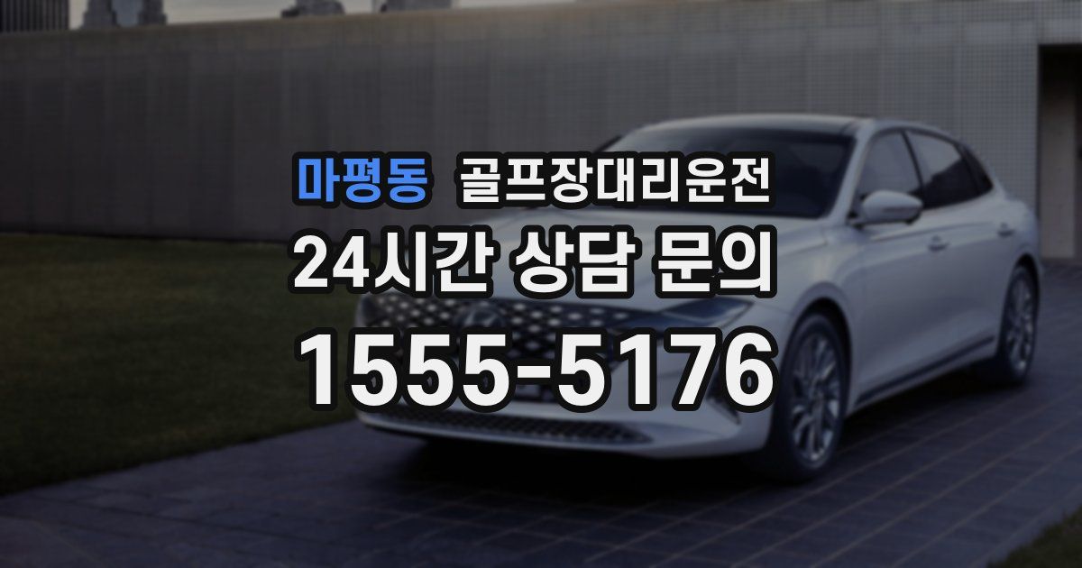 골프장대리운전 서비스