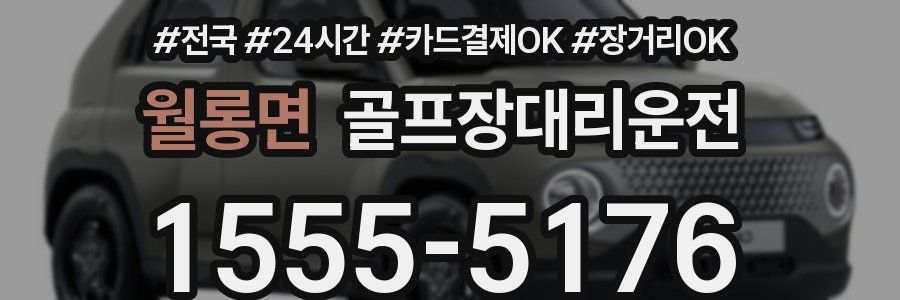 월롱면 골프장대리운전