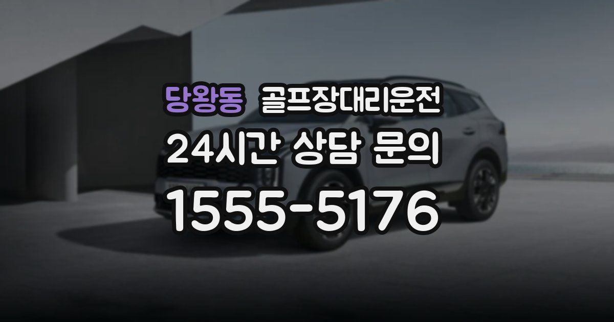 골프장대리운전 서비스