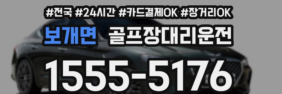 보개면 골프장대리운전