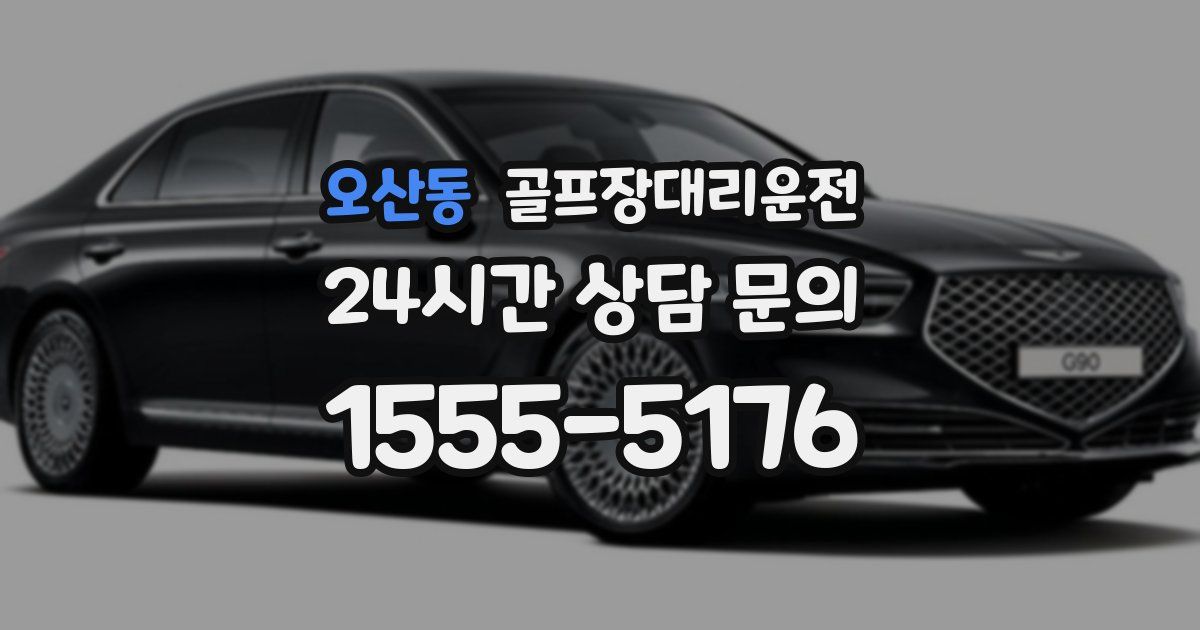 골프장대리운전 서비스