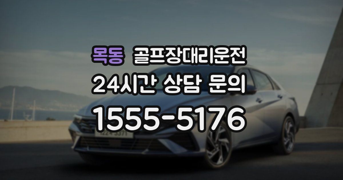 골프장대리운전 서비스