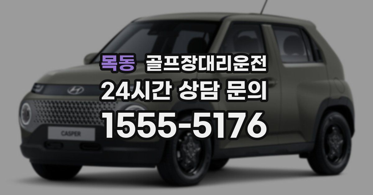 골프장대리운전 서비스